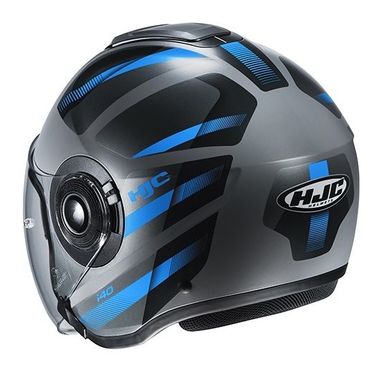 Jet motorcycle helmet helmet hjc i40 Pearl White White Double Visor Size XL 
