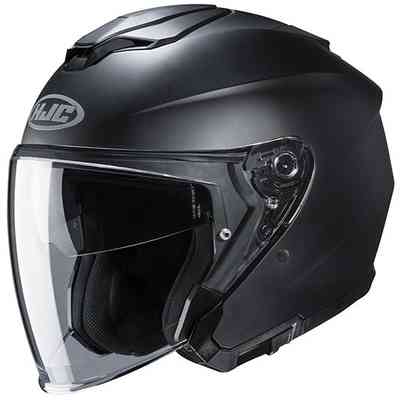 Matte Black Orange HJC HJC i30 Baras Jet Helmet from Polycarbonate 
