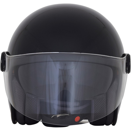 Dual Visor Motorcycle Helmet Jet AFX Fx-143 Black