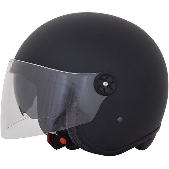 Dual Visor Motorcycle Helmet Jet AFX Fx-143 Matt Black