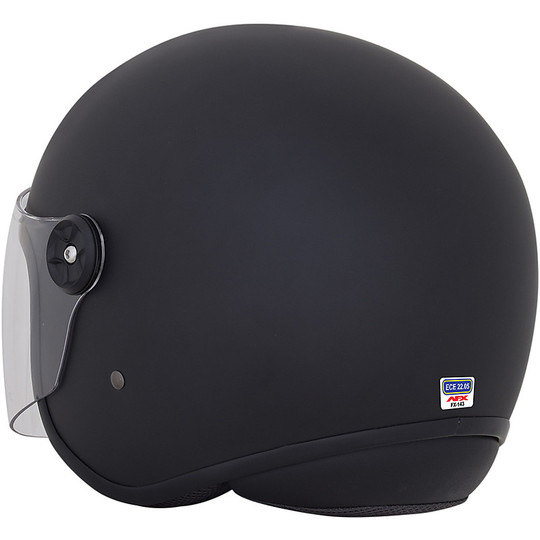 Dual Visor Motorcycle Helmet Jet AFX Fx-143 Matt Black
