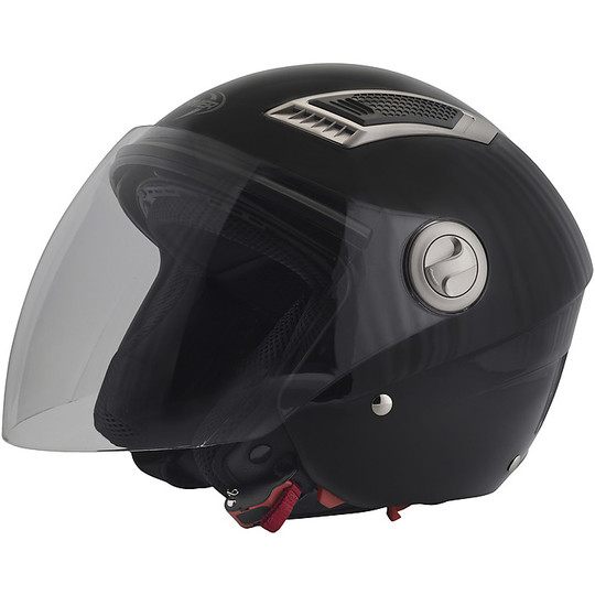 Dual Visor Motorcycle Helmet Jet Stormer AWARD Black