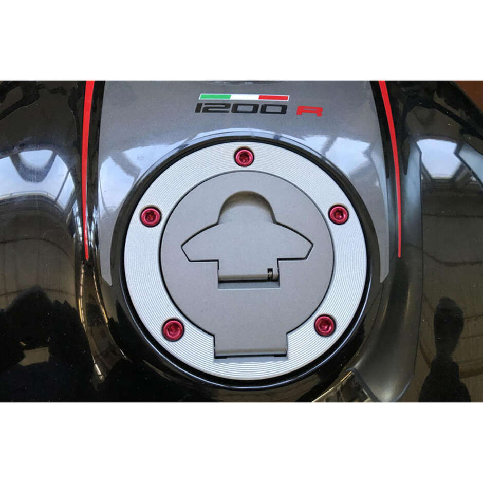 Ducati CNC Racing KV411 Red Tank Cap Screw Kit