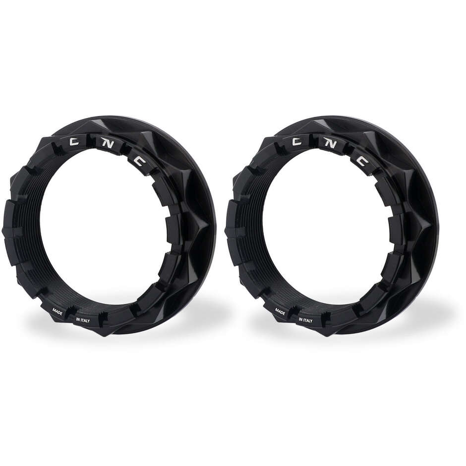 Ducati CNC Racing Schwarze Hinterradmuttern DA394