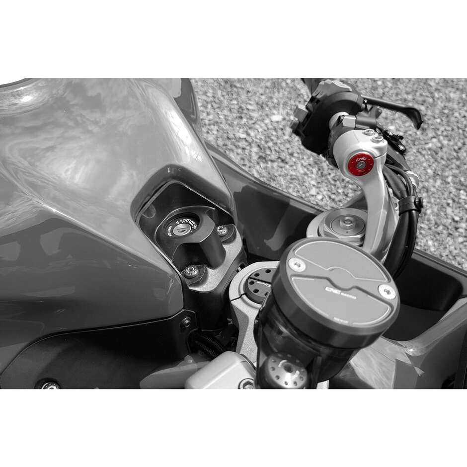 Ducati CNC Racing TT323 Halblenker-Endkappen, rot