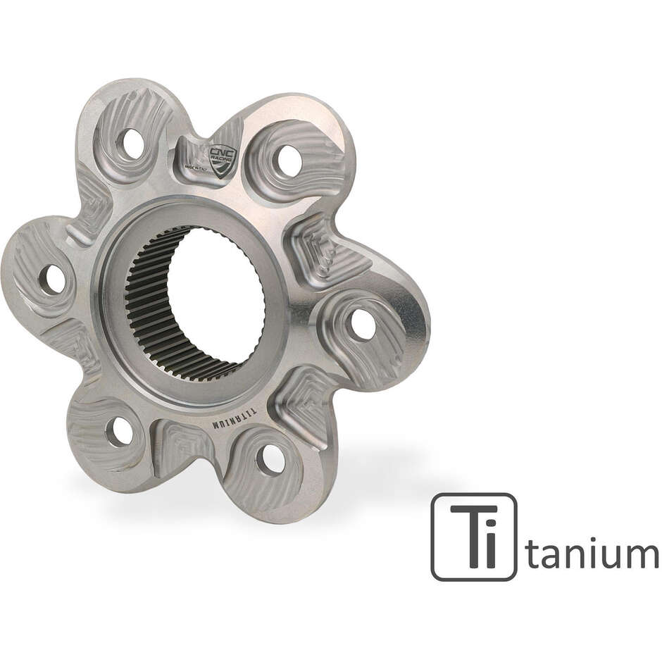 Ducati Crown Flange - Titanium FL506 CNC Racing Titanium