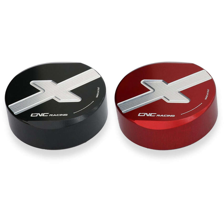 Ducati DesertX CNC Racing TF203 Rear Brake Fluid Reservoir Cap Black