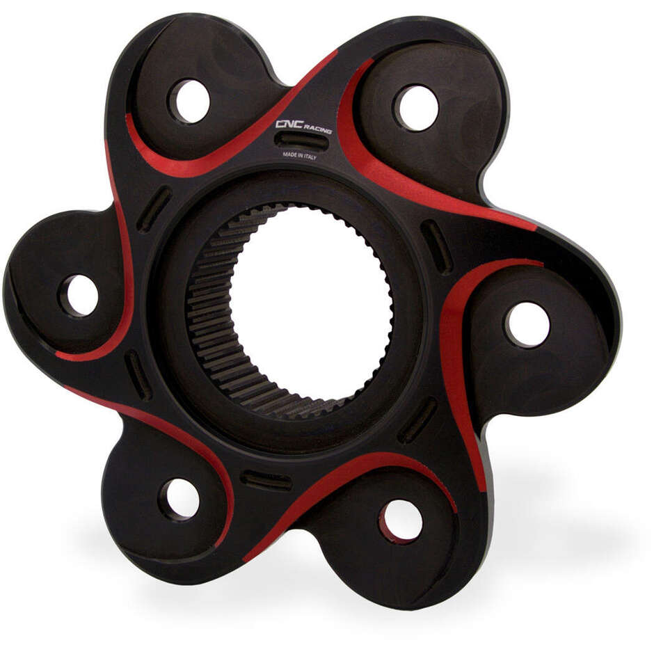 Ducati FL507 Crown Flange - Bicolor CNC Racing Black Red