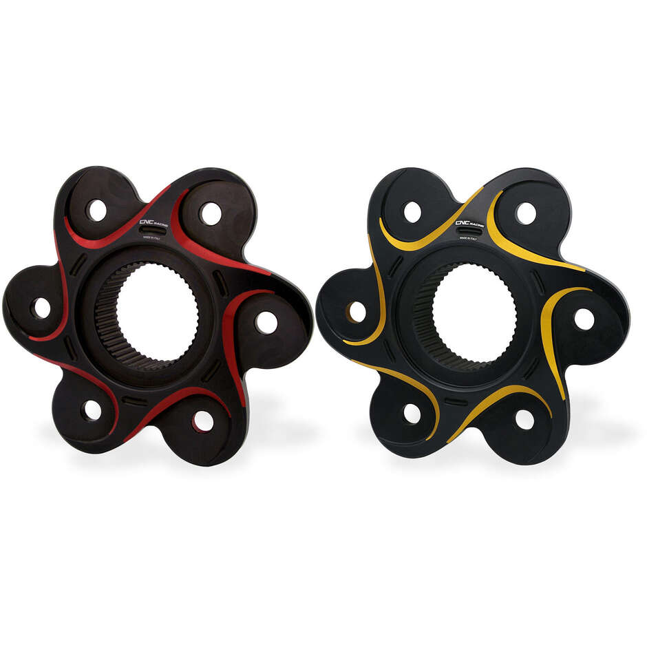 Ducati FL507 Crown Flange - Bicolor CNC Racing Black Red