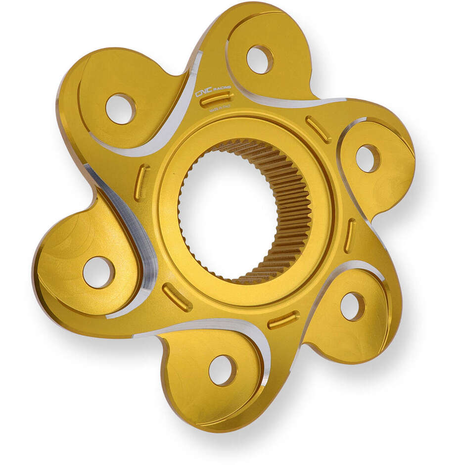 Ducati FL507 Crown Flange - Bicolor CNC Racing Gold Silver
