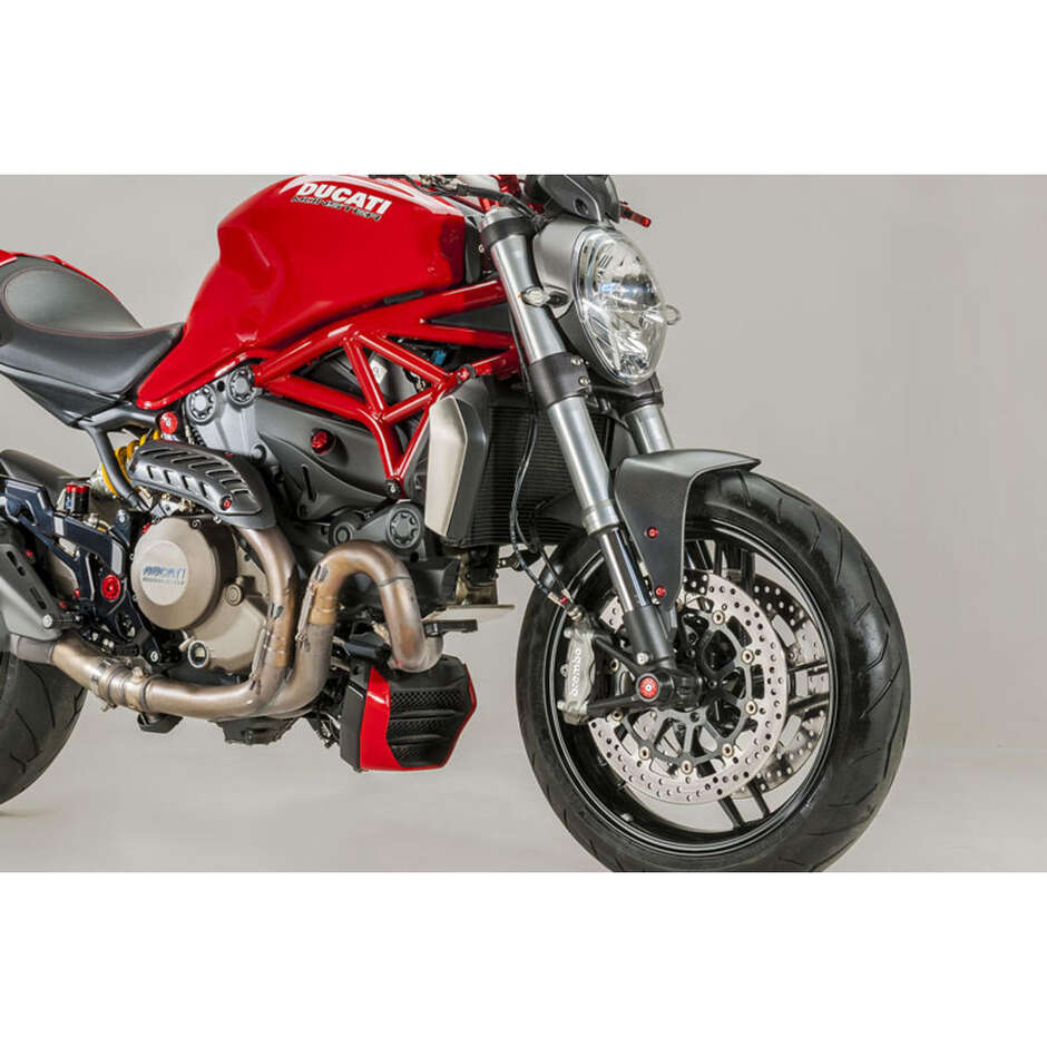 Ducati Monster Front Mudguard - Carbon Matt CNC Racing ZA962 Matt