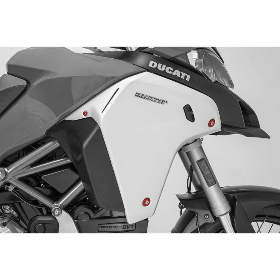 Ducati Multistrada Enduro CNC Racing TT337 Gold Radiator Air Conveyor Caps Kit