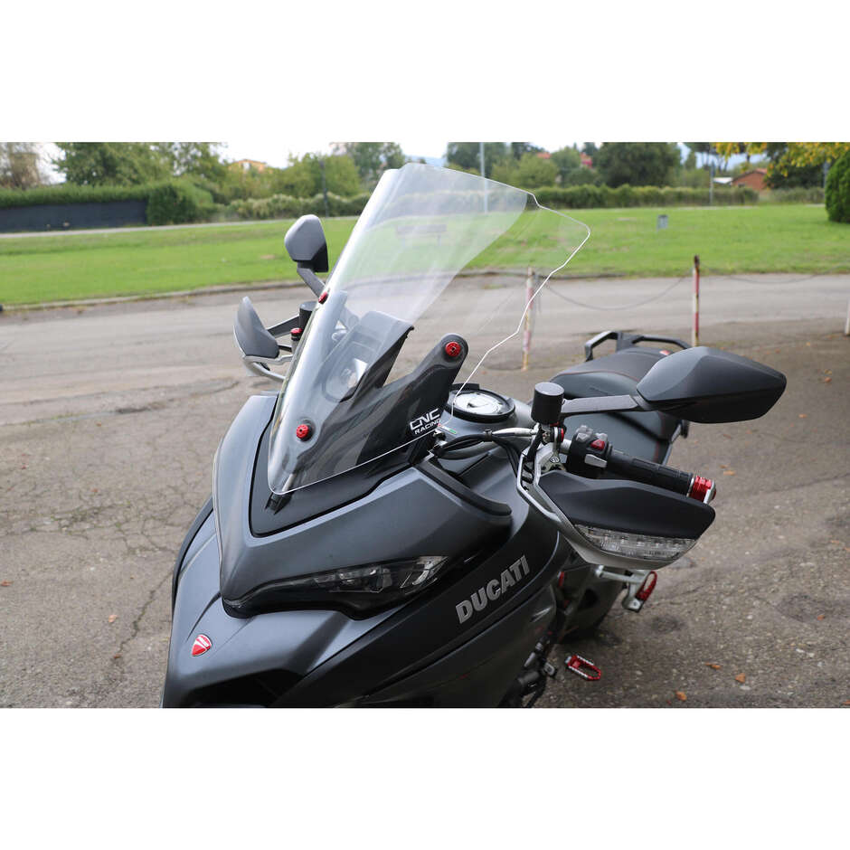 Ducati Multistrada Touring CNC Racing Clear Windshield