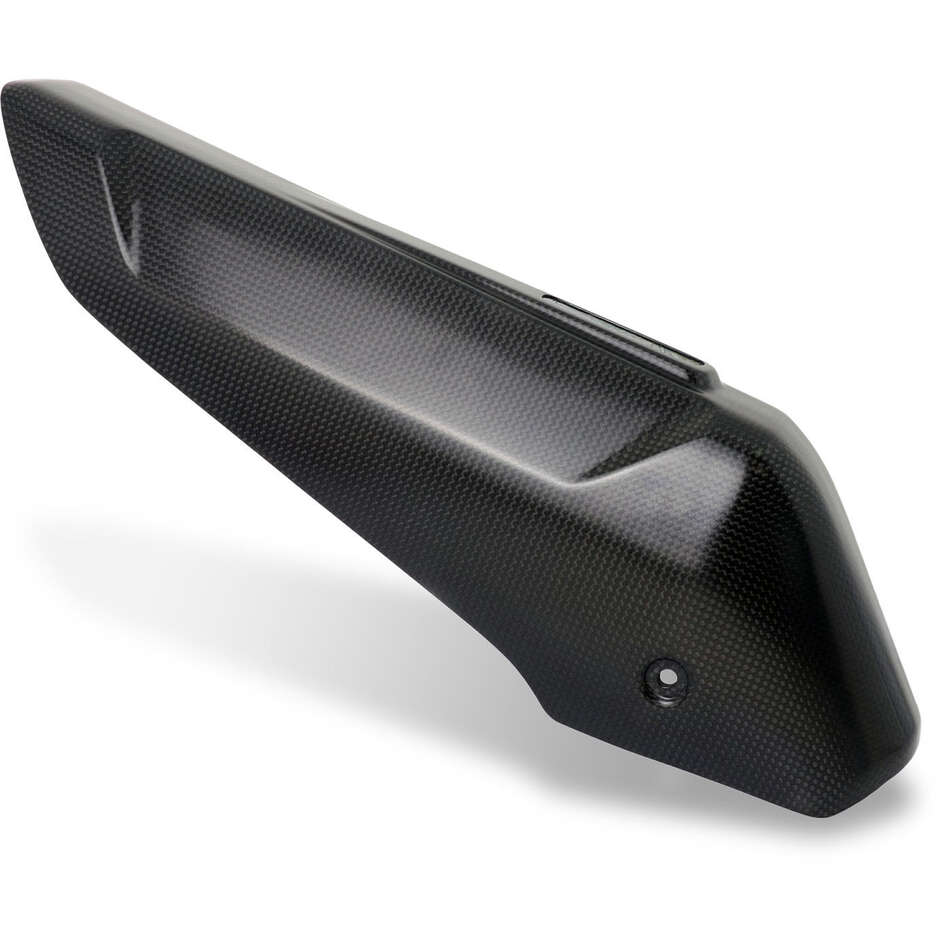 Ducati Multistrada V4 Silencer Heat Shield - Carbon CNC Racing ZA994 Matte