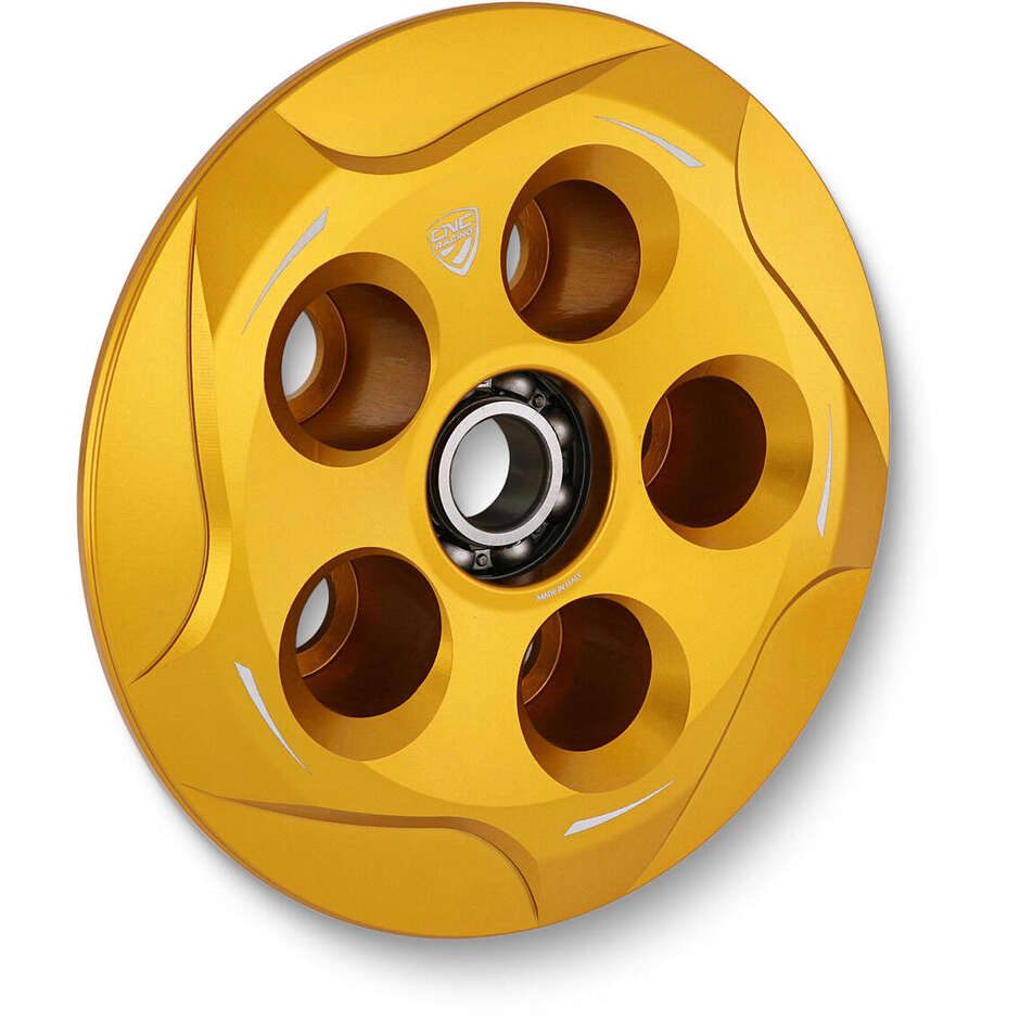 Ducati Oil Clutch Pressure Plate with Bearing CNC Racing SP202 Gold