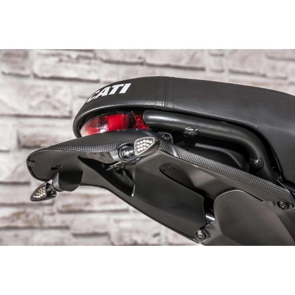Ducati Scrambler Rear Mudguard - Carbon Matt CNC Racing ZA983 Matt