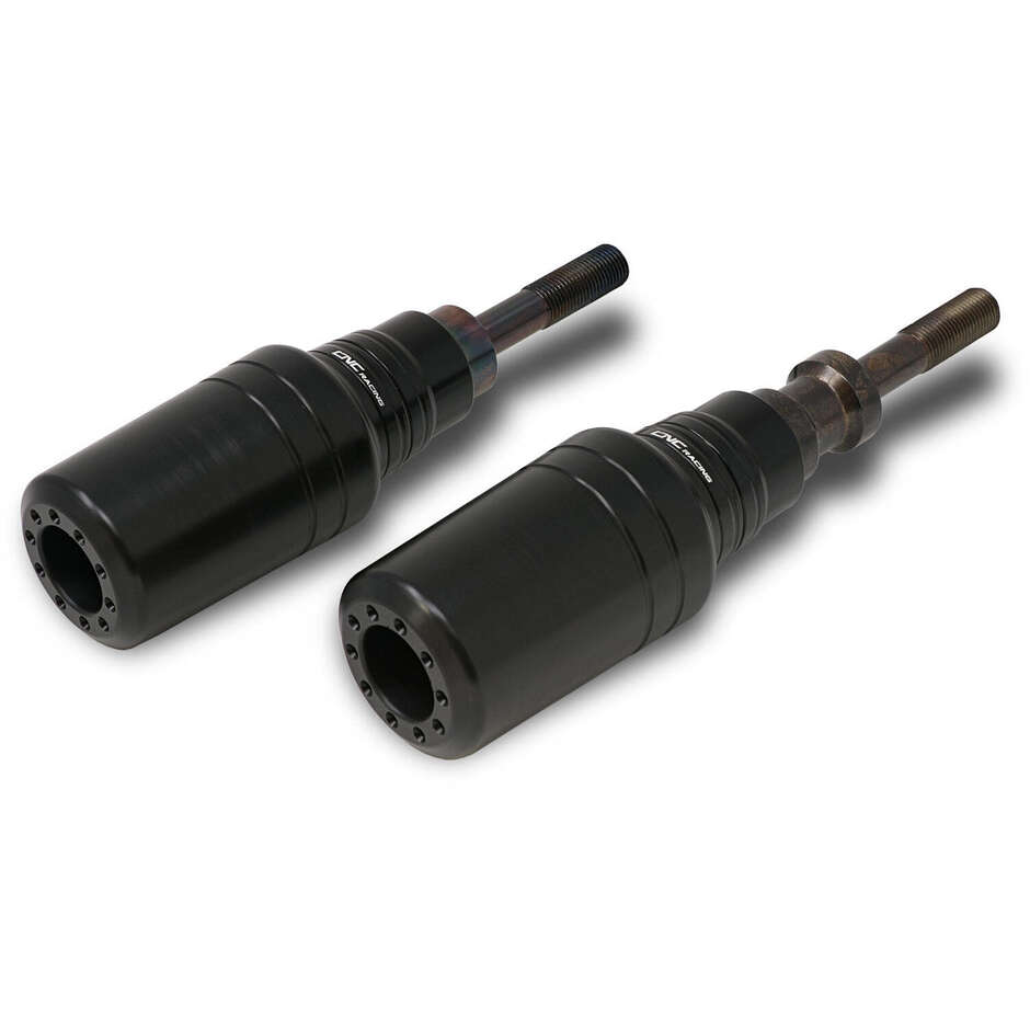 Ducati Streetfighter V4 CNC Racing Frame Sliders Black