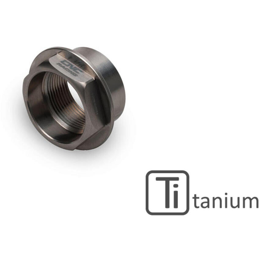 Ducati Titanium Front Wheel Axle Nut DA396 CNC Racing Titanium