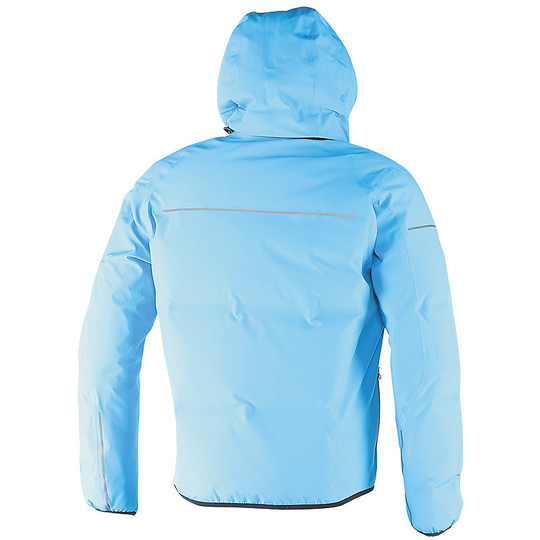 Duvets Waterproof jacket Moto Plaza Dainese D-Dry Electric Blue
