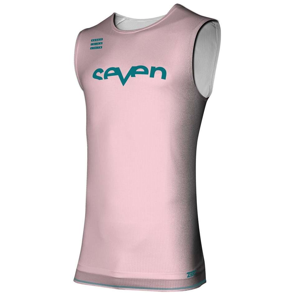 Débardeur de motocross enduro rose anthracite SEVEN MX ZERO DISOLVE
