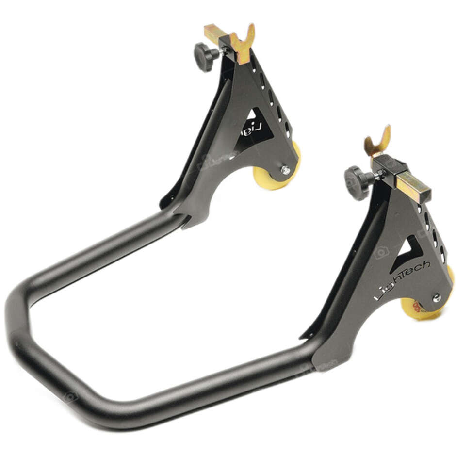 Easel Back in Iron Lightech RSF021 with Black Forks