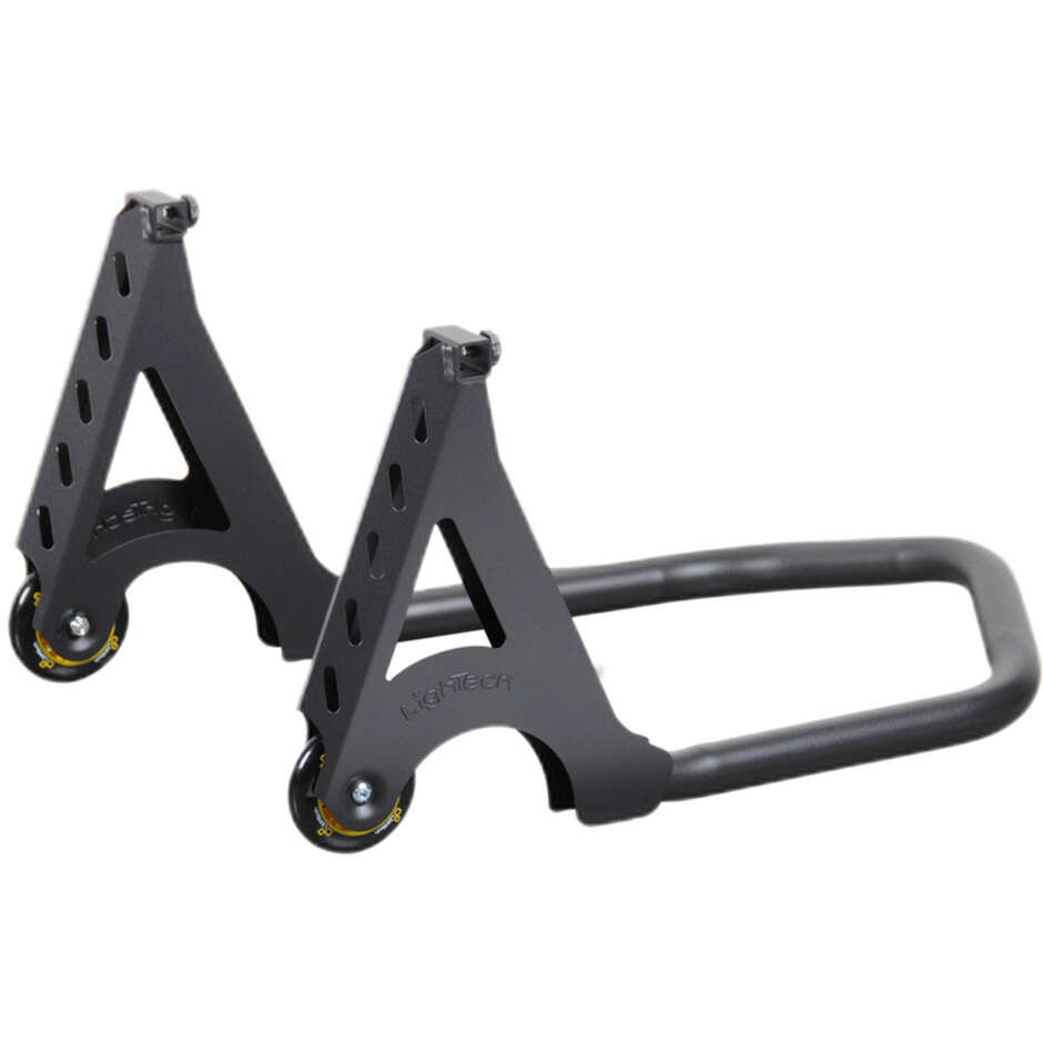 Easel Back in Iron Lightech RSF021P with Black Shoes