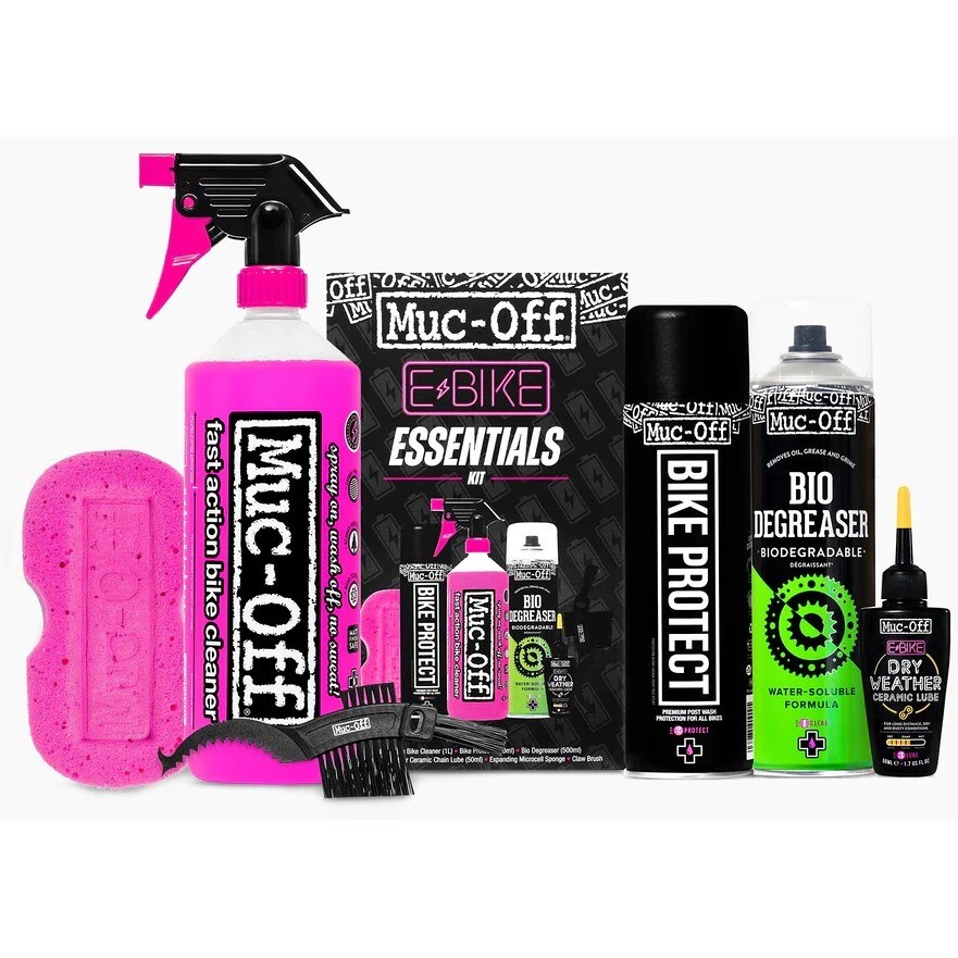 Ebike Essential kit Muc Off Cleanses and Lubricates
