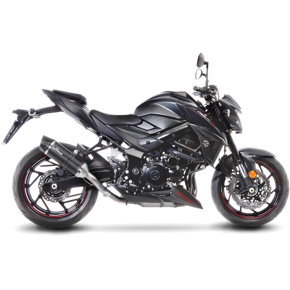 Echappement Slip-On Leovince 14176E LV ONE EVO FIBRE DE CARBONE Spécifique Pour SUZUKI GSX-S 750/Z ABS (17-20); GSX-S 750/Z ABS A2 (19-20)