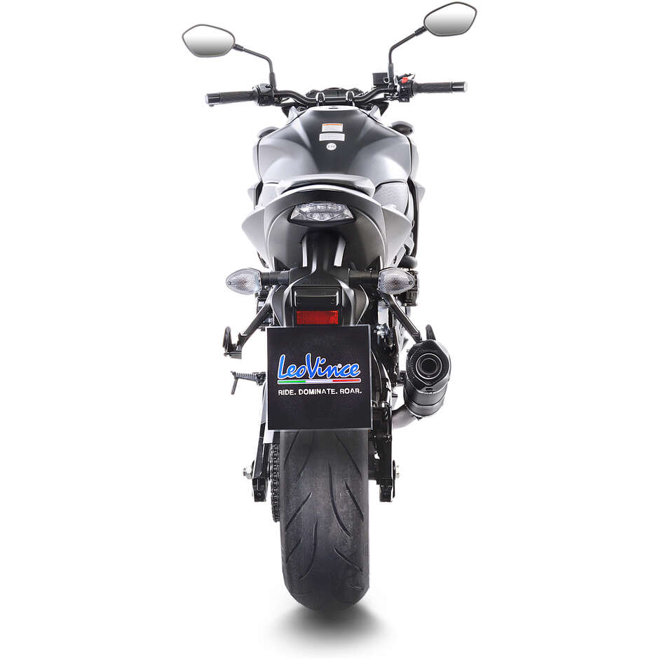 Echappement Slip-On Leovince 14176E LV ONE EVO FIBRE DE CARBONE Spécifique Pour SUZUKI GSX-S 750/Z ABS (17-20); GSX-S 750/Z ABS A2 (19-20)