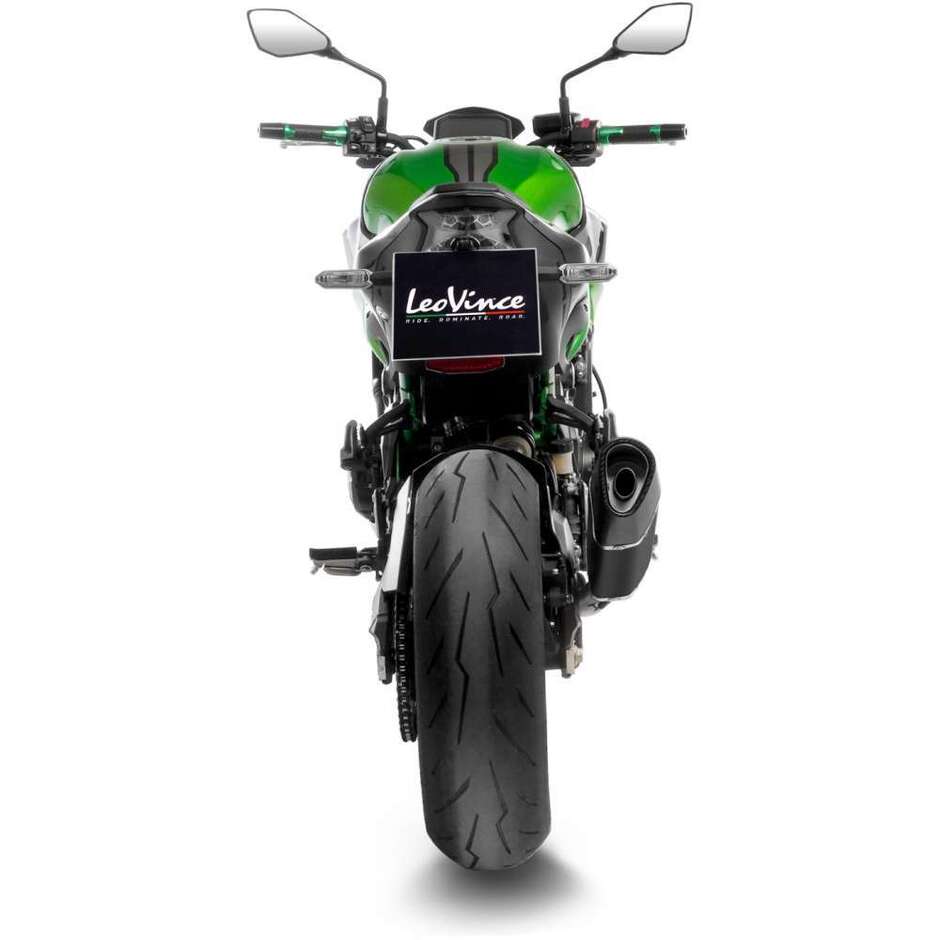 Echappement Slip-On Leovince 15605B LV-14R BLACK EDITION Spécifique Pour KAWASAKI Z900 (17-19); Z900 A2 (18-24)