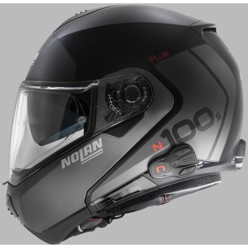 Einzelne Motorrad-Gegensprechanlage mit N-Com B902 L Serie R Bremssystem für Nolan Helm