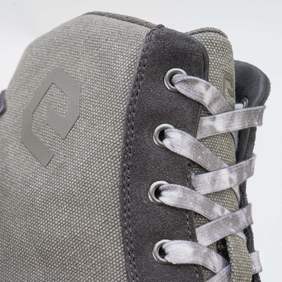 Eleveit Antiber Air Canvas Gray Motorcycle Shoes