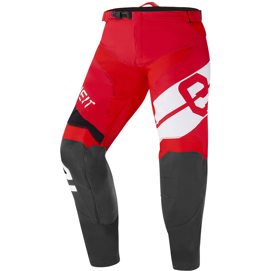 Eleveit X-LEGEND PANTS 23 Rot Weiß Schwarz Motorradhose