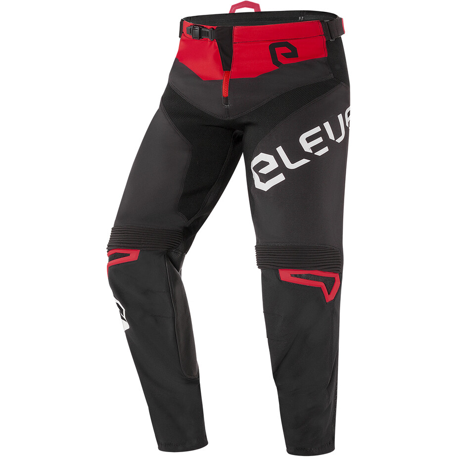 Eleveit X TREME PANTS 23 Cross Enduro Motorradhose Schwarz Rot Weiß