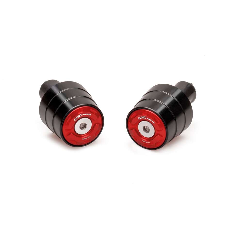 Embouts de guidon GEAR CM238 CNC Racing Red