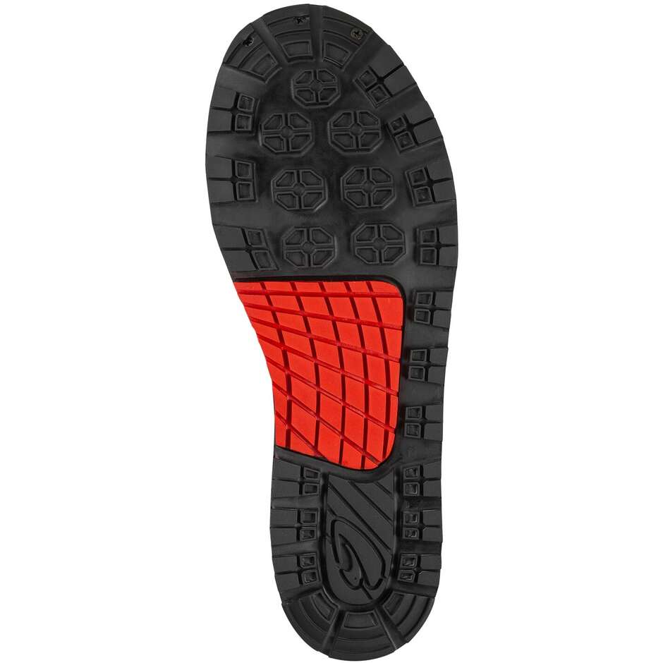 Enduro & Trial Motorcycle Boots Shape BOULDER COMP Camo Red White Gray
