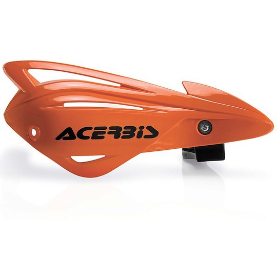 Enduro Handschützer Acerbis X-Open mit orange Montagekit