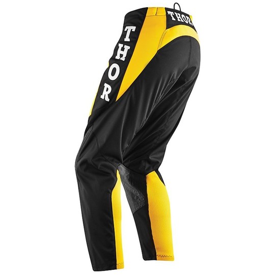 Enduro Moto Cross Pants Thor Phase Pro-Gp 2015 Black Yellow