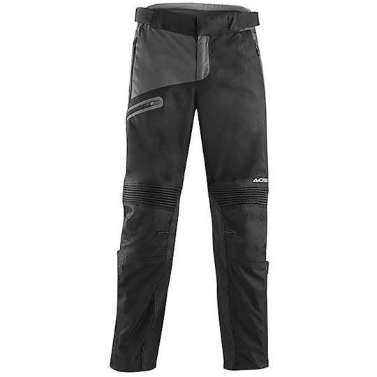 Enduro Moto Trousers in Acerbis Enduro One Baggy Black / Gray Fabric