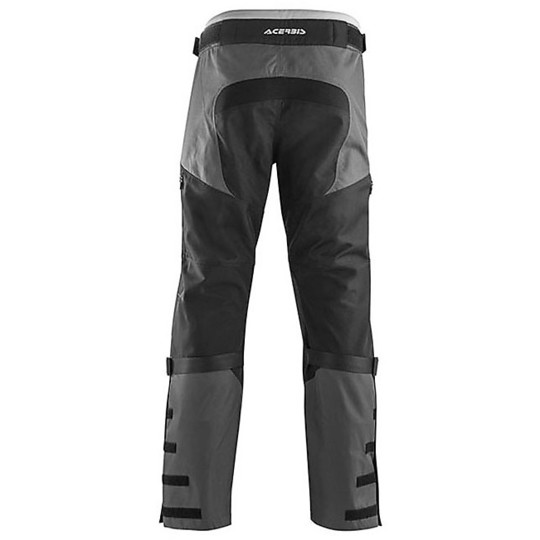 Enduro Moto Trousers in Acerbis Enduro One Baggy Black / Gray Fabric