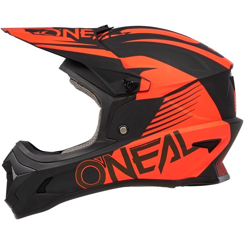 Enduro motorcycle helmet Oneal 1SRS Youth Helmet STREAM V.23 Black Red