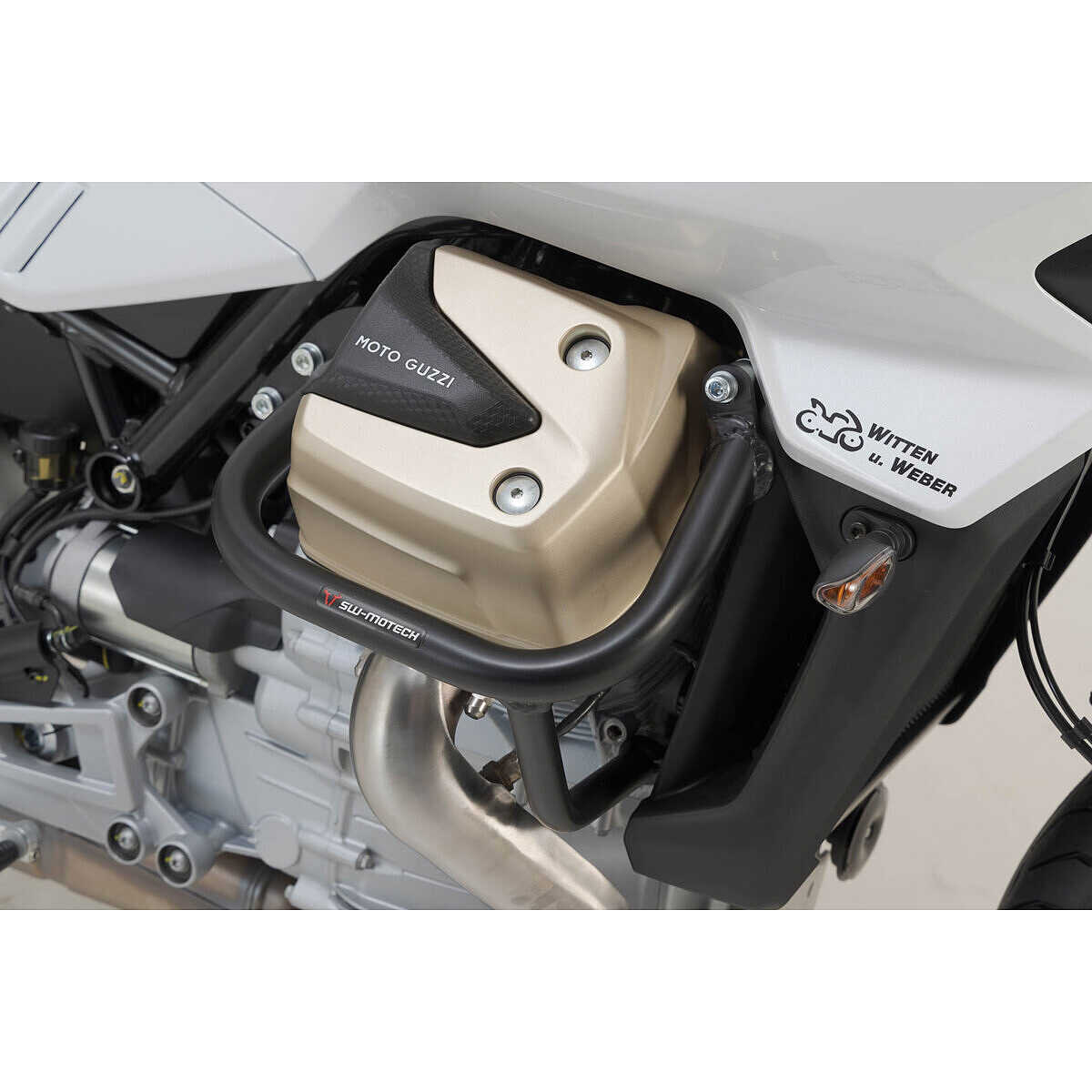 Engine Guard Sw-Motech SBL.17.038.10000/B Moto Guzzi V100 Mandello From ...