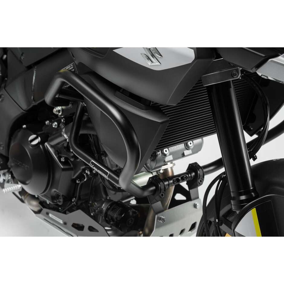 Engine Protection Bar Black Sw-Motech SBL.05.440.10001/B for Suzuki V-Strom 1000 (14-19)