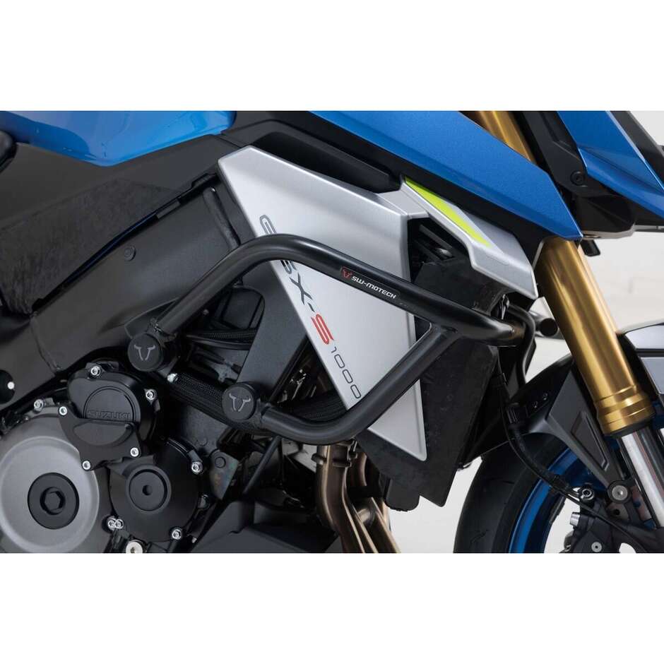 Engine Protection Bar Black Sw-Motech SBL.05.587.10000/B for Suzuki GSX-S1000/ GSX-S1000GX/ GSX-S950 (21-24)