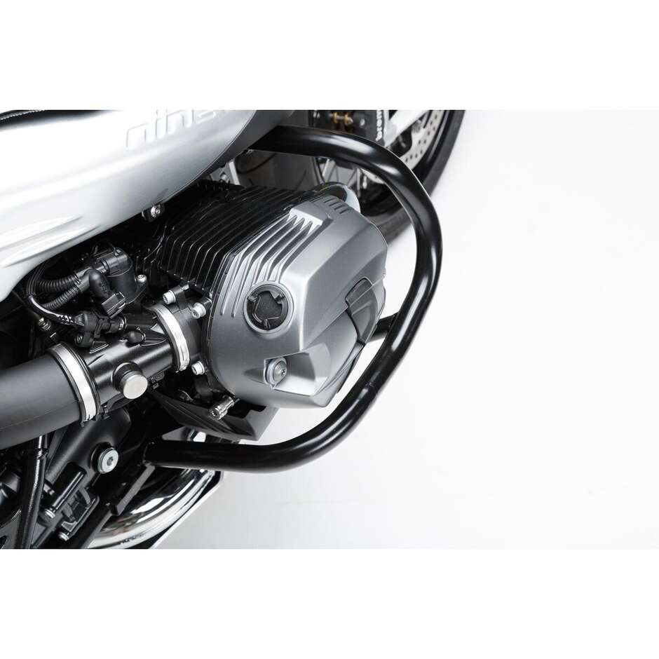 Engine Protection Bar Black Sw-Motech SBL.07.512.10000/B for BMW R nineT (14-23)