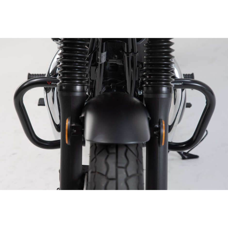 Engine Protection Bar Black Sw-Motech SBL.08.933.10000/B for Kawasaki W800 Street / Cafe (18-24)