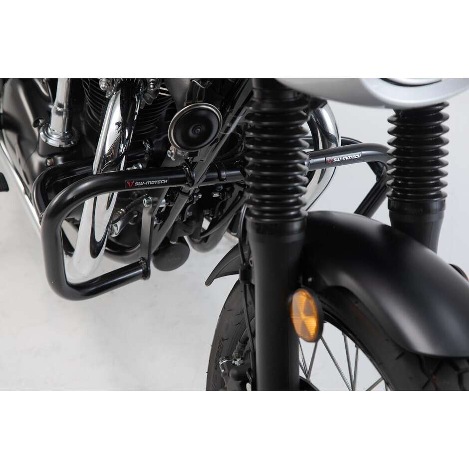 Engine Protection Bar Black Sw-Motech SBL.08.933.10000/B for Kawasaki W800 Street / Cafe (18-24)