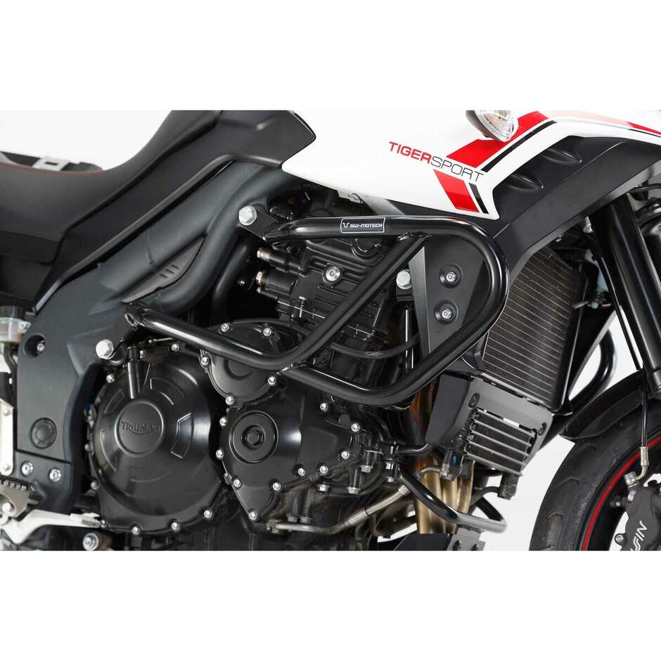 Engine Protection Bar Black Sw-Motech SBL.11.419.10000/B for Triumph Tiger 1050 Sport (13-20)