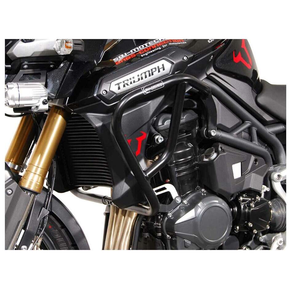 Engine Protection Bar Black Sw-Motech SBL.11.485.10000/B for Triumph Tiger 1200 Explorer (11-15)