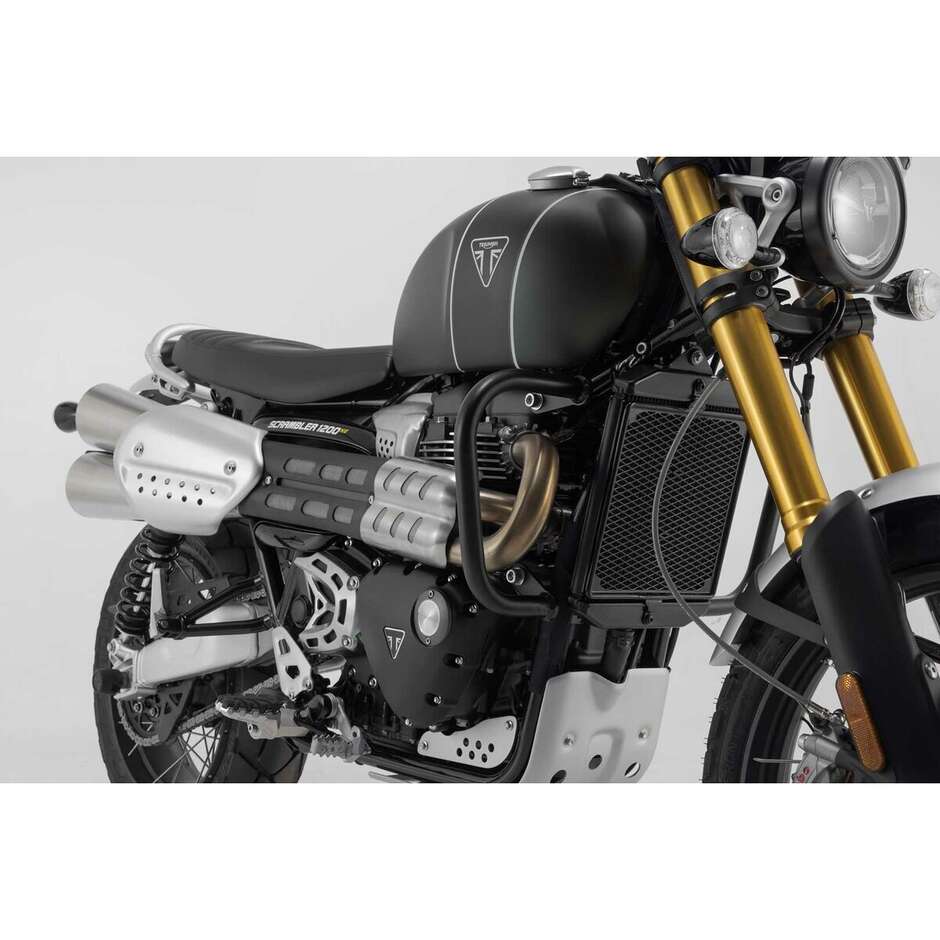 Engine Protection Bar Black Sw-Motech SBL.11.848.10000/B for Triumph Scrambler 1200 (21-24)